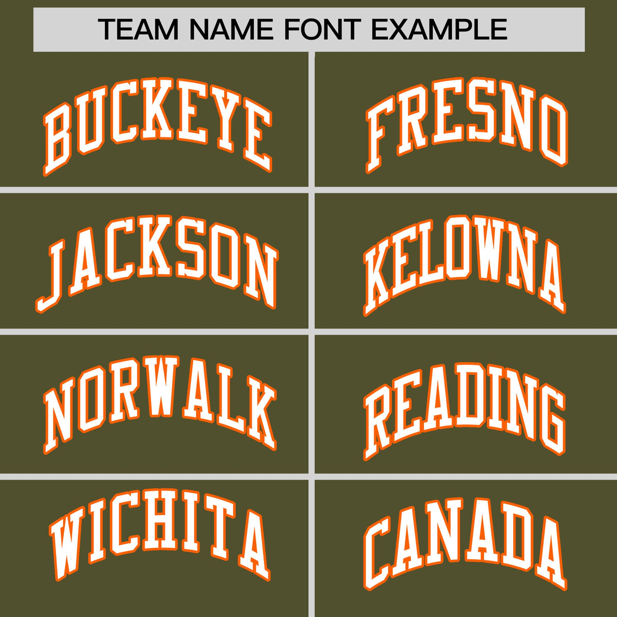 Custom Hockey Hoodie Jersey Olive Orange Classic Style for Men&Youth