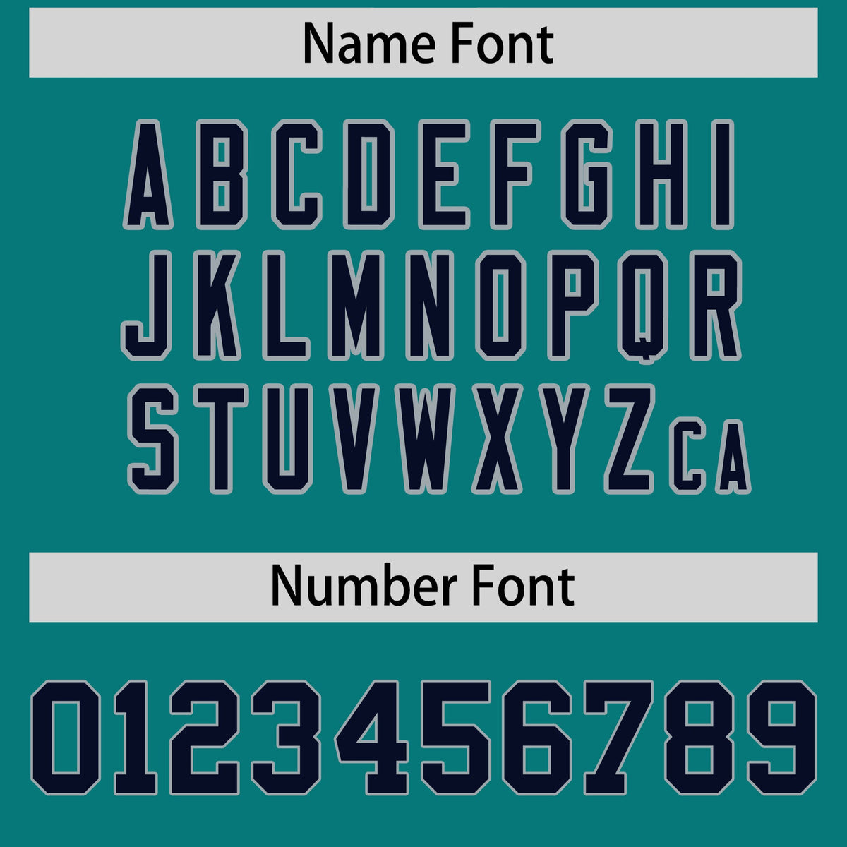 Custom Hockey Hoodie Jersey Teal Navy Classic Style Add Name,Number & Logo