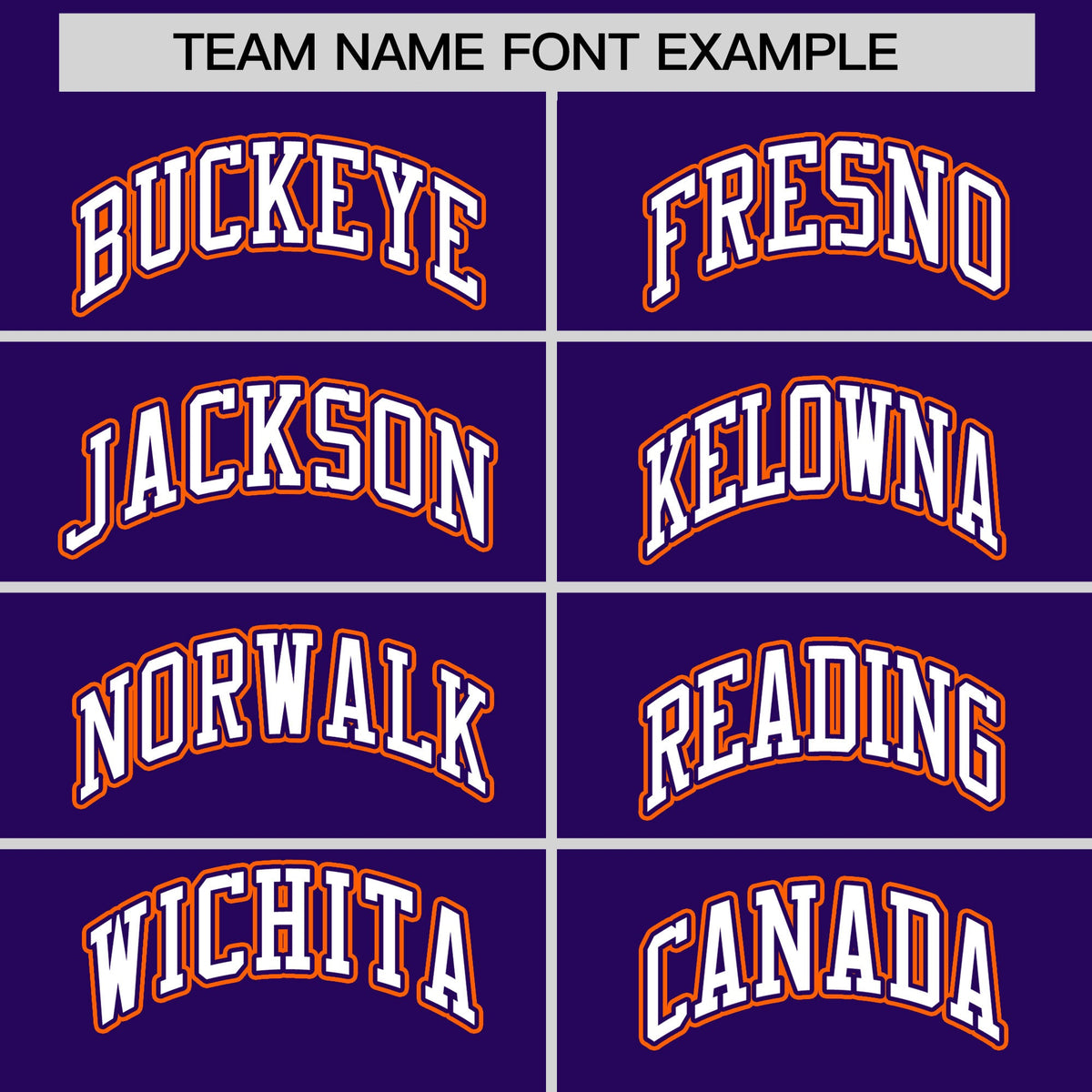 Custom Hockey Hoodie Jersey Purple Orange Classic Style Add Name,Number & Logo