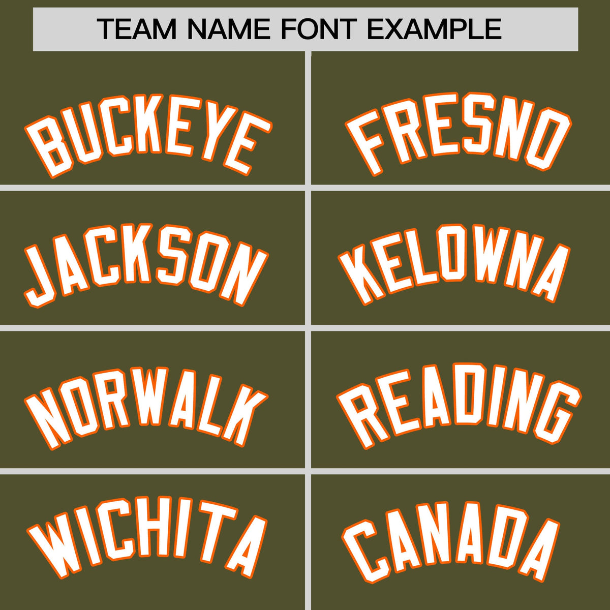 Custom Hockey Hoodie Jersey Olive Orange Classic Style for Men&Youth