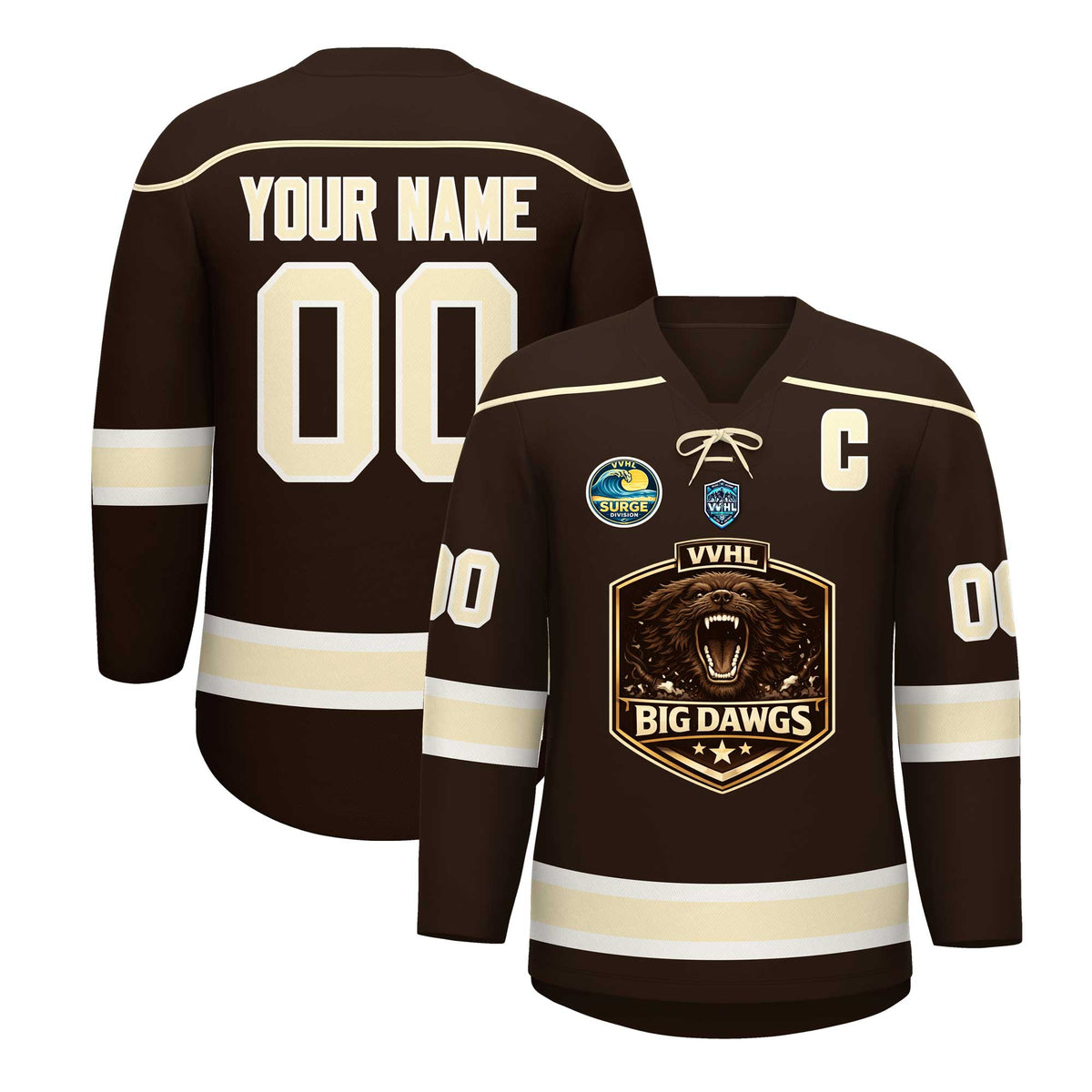 VVHL S11 Big dawgs   Hockey Jersey