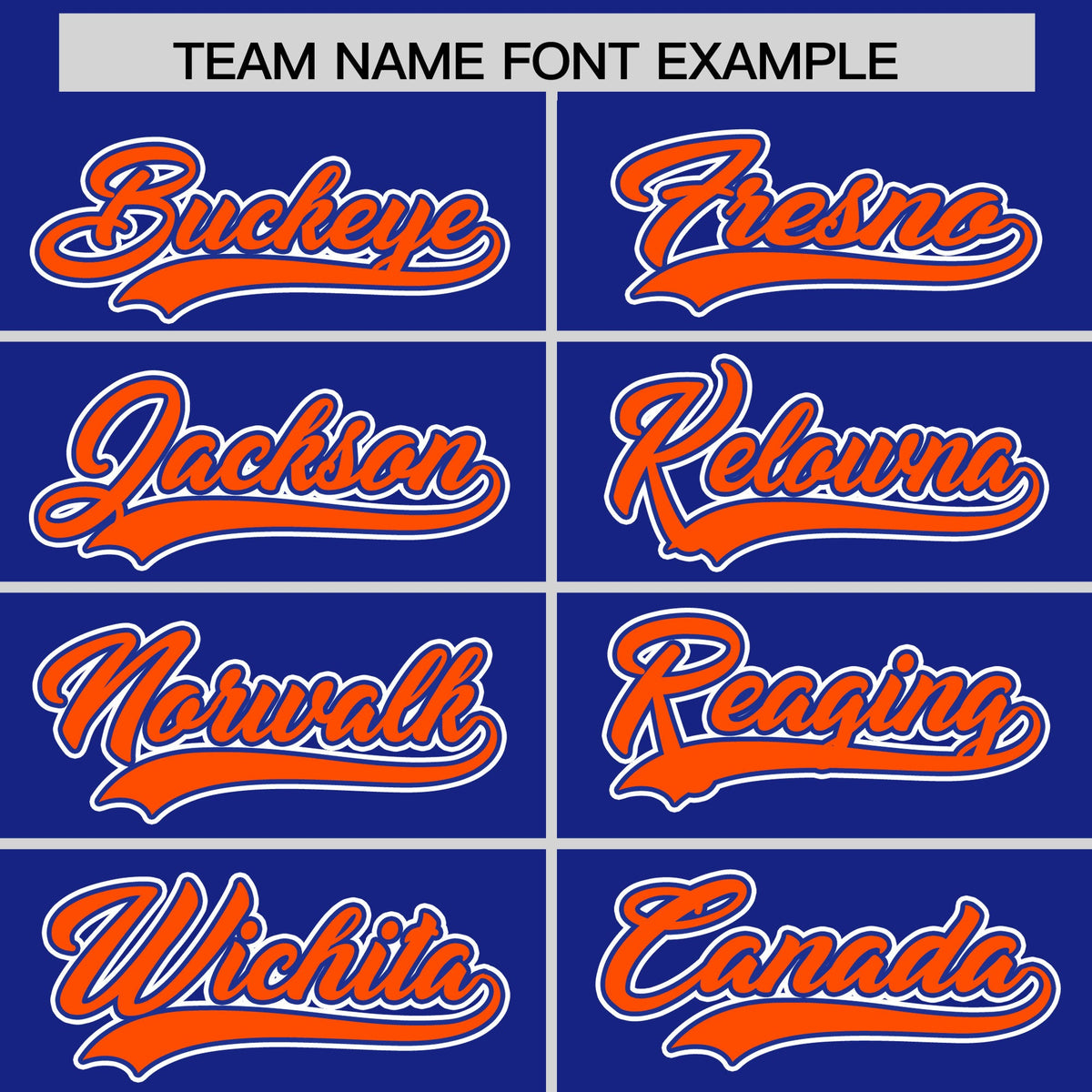 Custom Royal Blue Orange White Star Series Personalization Lace-Up Neck Hockey Jersey| KXKSHOP