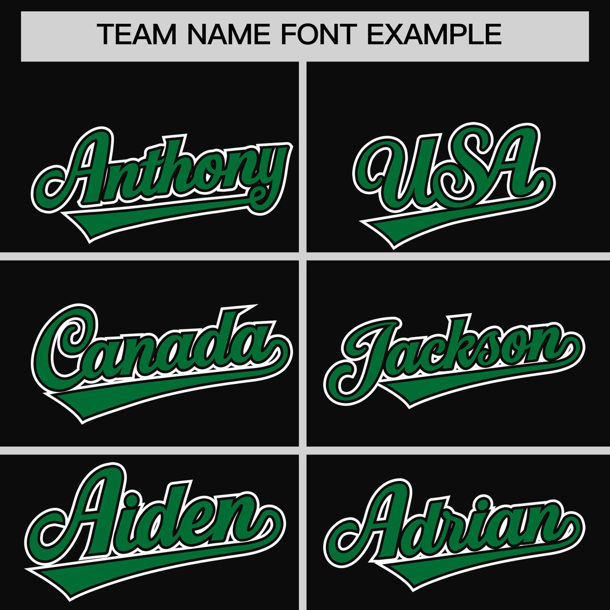 Custom Black Kelly Green White Star Series Personalization Lace-Up Neck Hockey Jersey| KXKSHOP