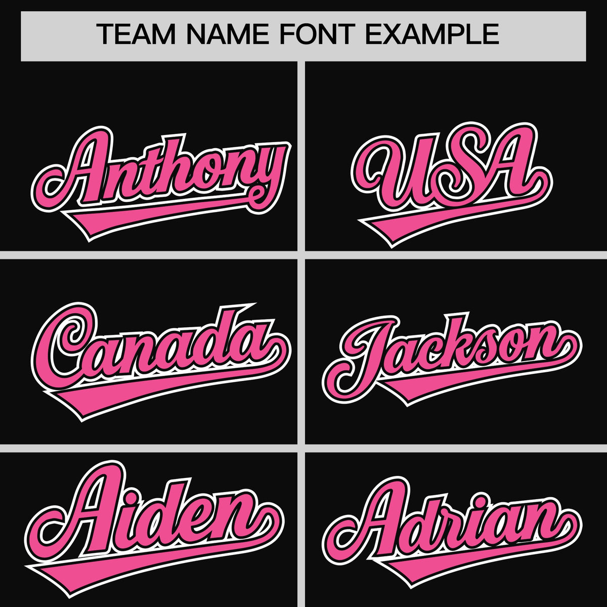 Custom Black Pink White Star Series Personalization Lace-Up Neck Hockey Jersey| KXKSHOP