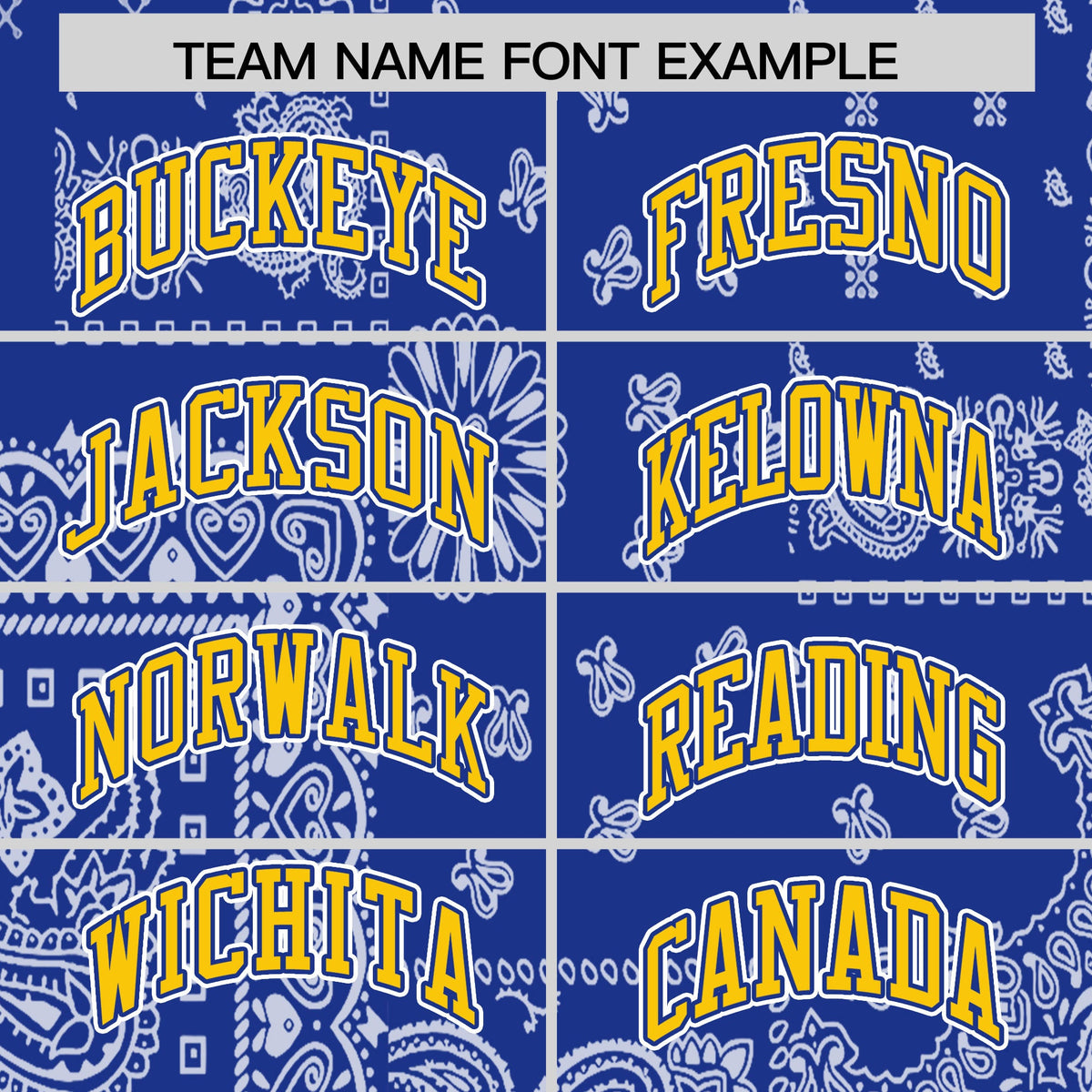 Custom Gold Royal White Cashew Flower Graffiti Pattern V-Neck Hockey Jersey| KXKSHOP