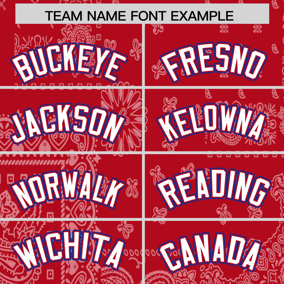 Custom Royal White Red Cashew Flower Graffiti Pattern V-Neck Hockey Jersey| KXKSHOP