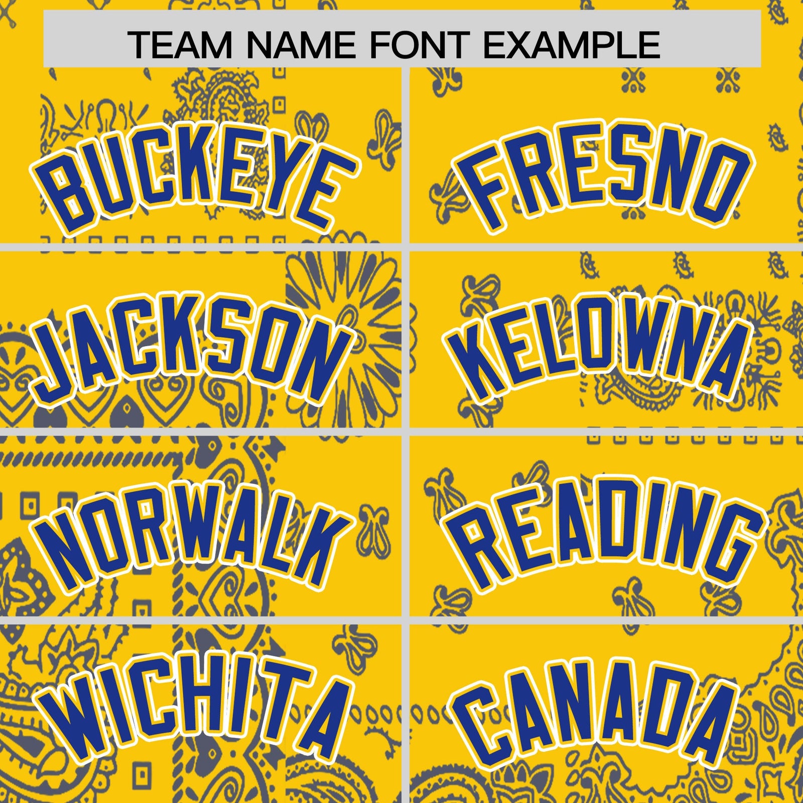 Custom Royal Gold White Cashew Flower Graffiti Pattern V-Neck Hockey Jersey| KXKSHOP