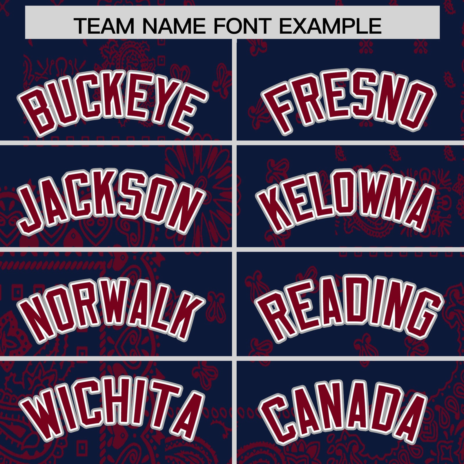 Custom Crimson Navy White Cashew Flower Graffiti Pattern V-Neck Hockey Jersey| KXKSHOP