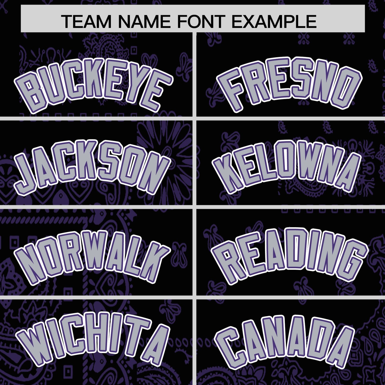 Custom Purple Black White Cashew Flower Graffiti Pattern V-Neck Hockey Jersey| KXKSHOP