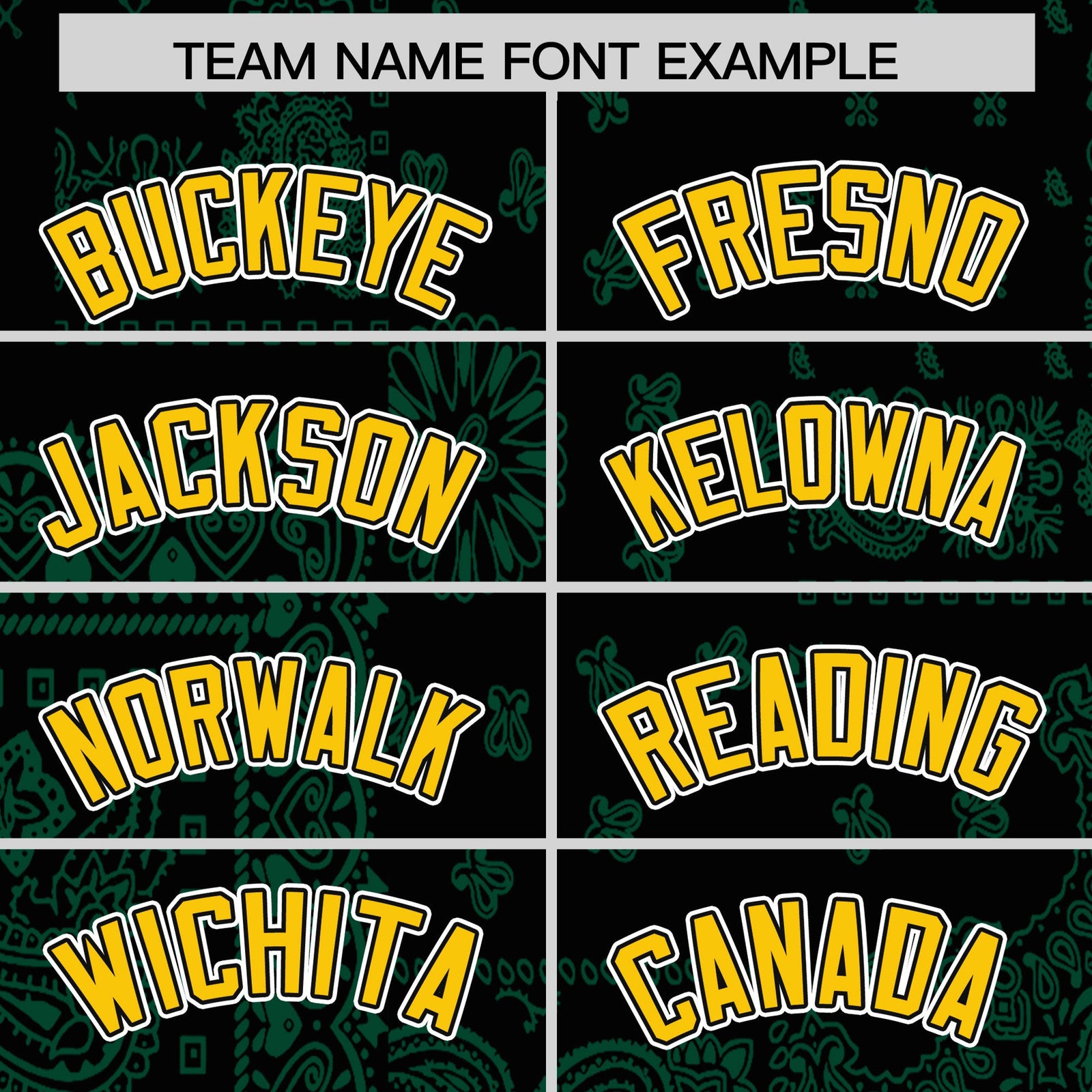 Custom Kelly Green Black White Cashew Flower Graffiti Pattern V-Neck Hockey Jersey| KXKSHOP