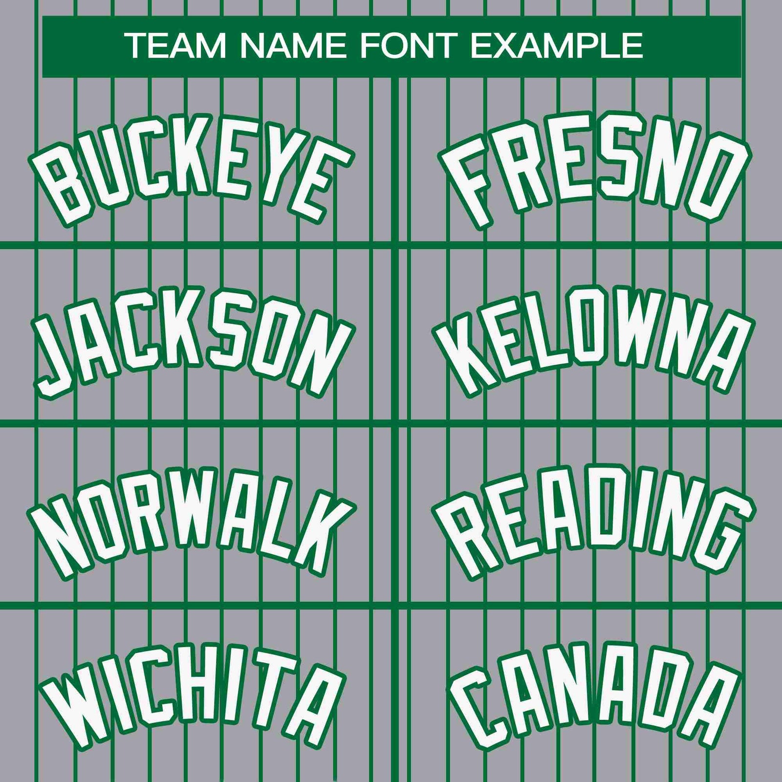 Custom Gray Kelly Green-White Stripe Fashion Design Full Button Authentic Baseball Jersey