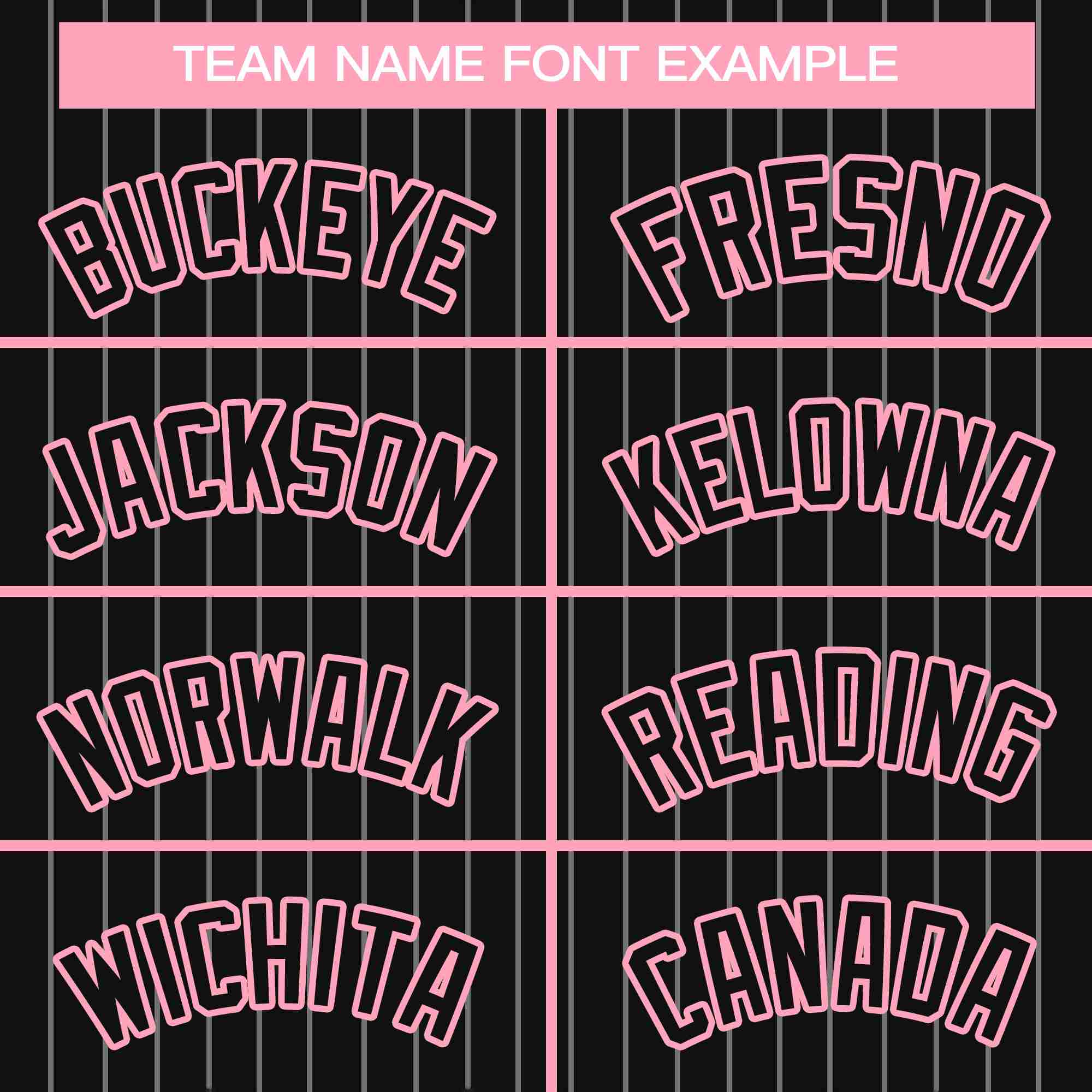 Custom Black Pink Stripe Fashion Design Full Button Authentic Baseball Jersey