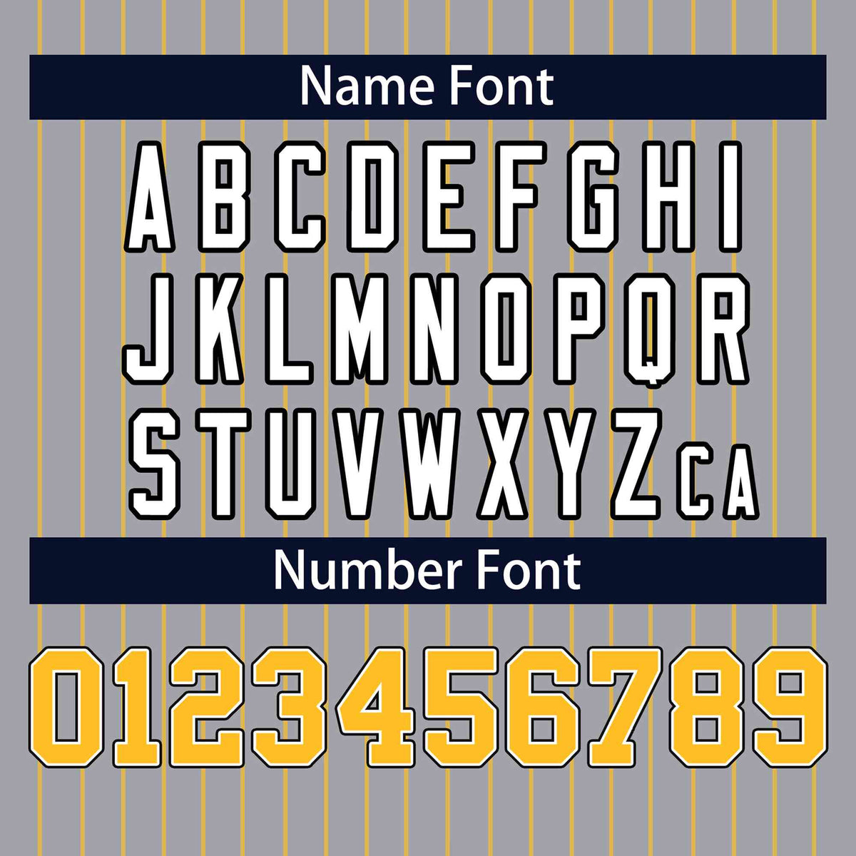 Custom Gray Gold Stripe Fashion Design Full Button Authentic Baseball Jersey