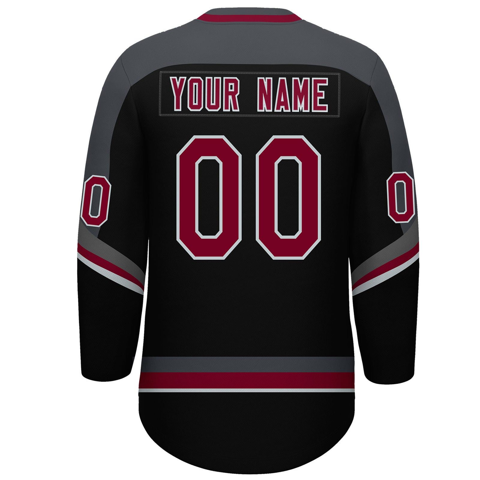 VVHL S9 Torchmen Black White Hockey Jersey