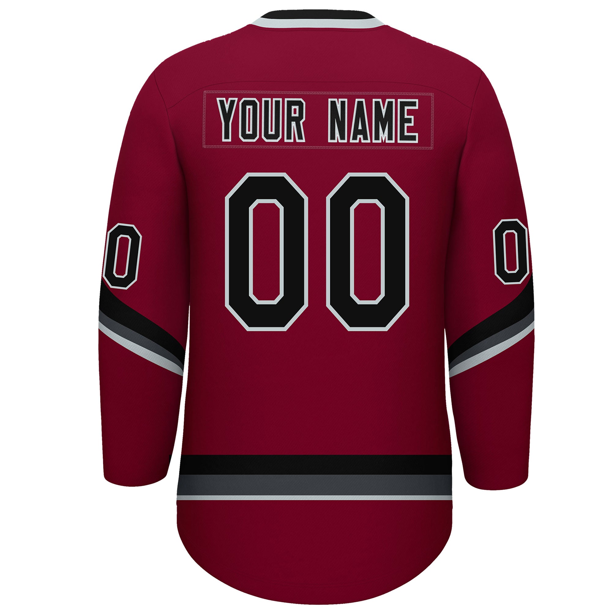 VVHL S9 Torchmen Black White Hockey Jersey