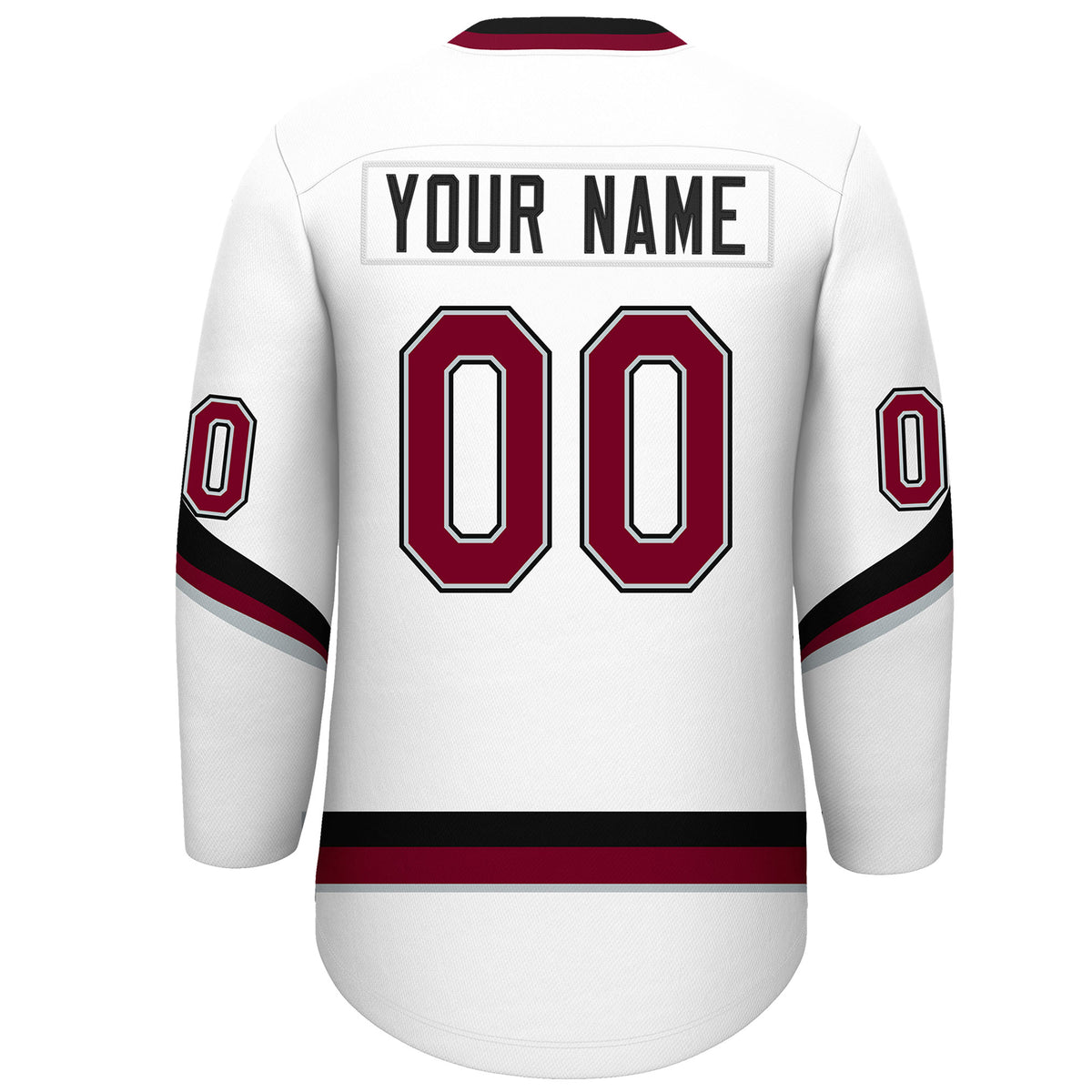 VVHL S9 Torchmen Black White Hockey Jersey