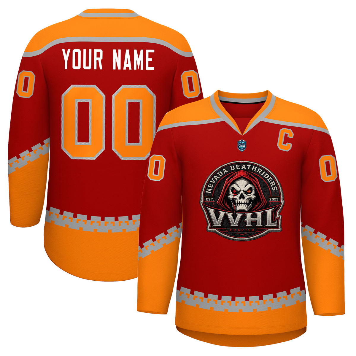 VVHL S10 NEVADA DEATHRIDERS  Hockey Jersey