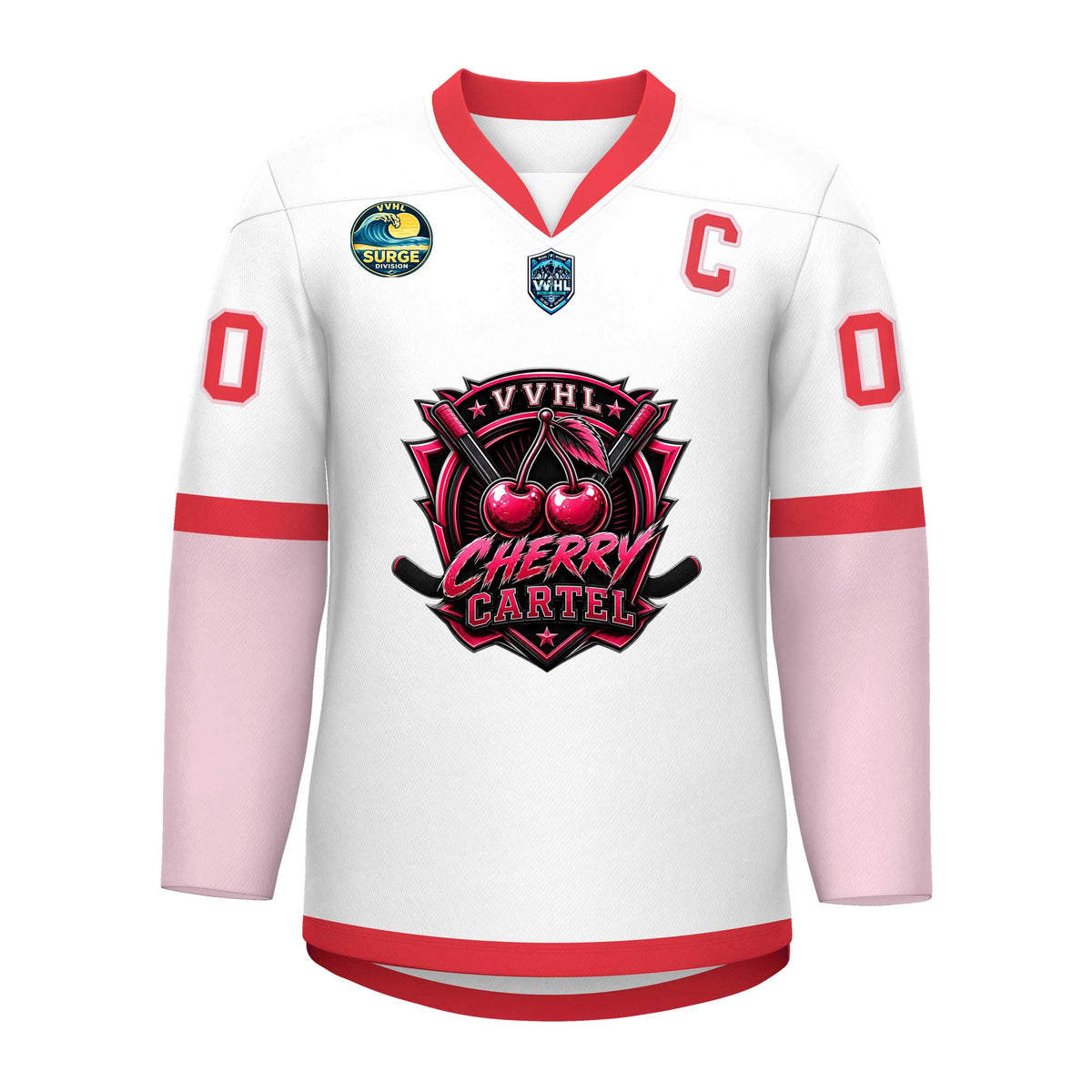 VVHL S11 Cherry Cartel   Hockey Jersey