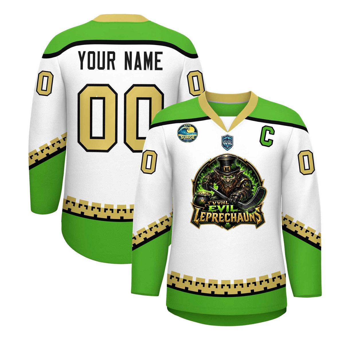 VVHL S11 Evil leprechauns Hockey Jersey