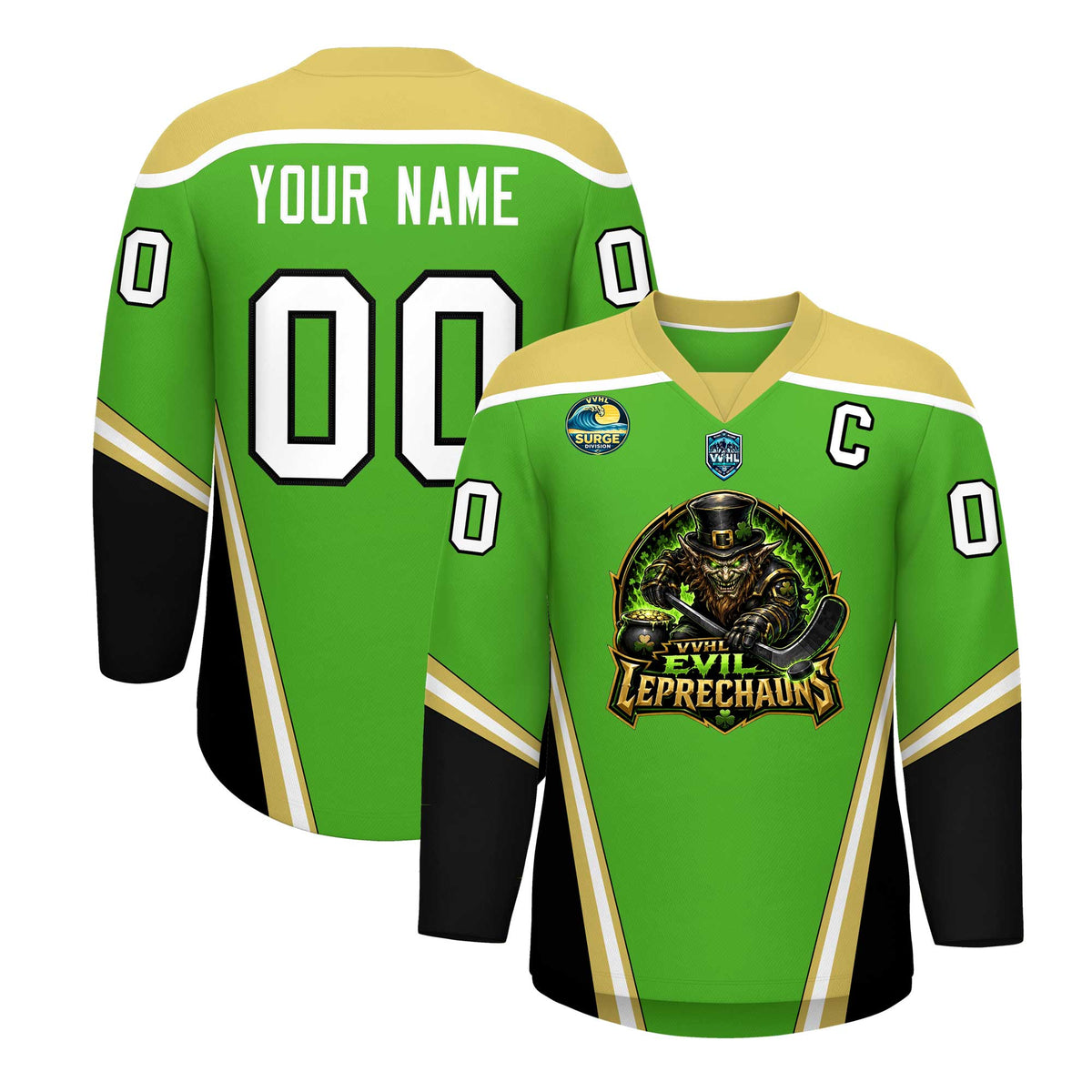 VVHL S11 Evil leprechauns Hockey Jersey