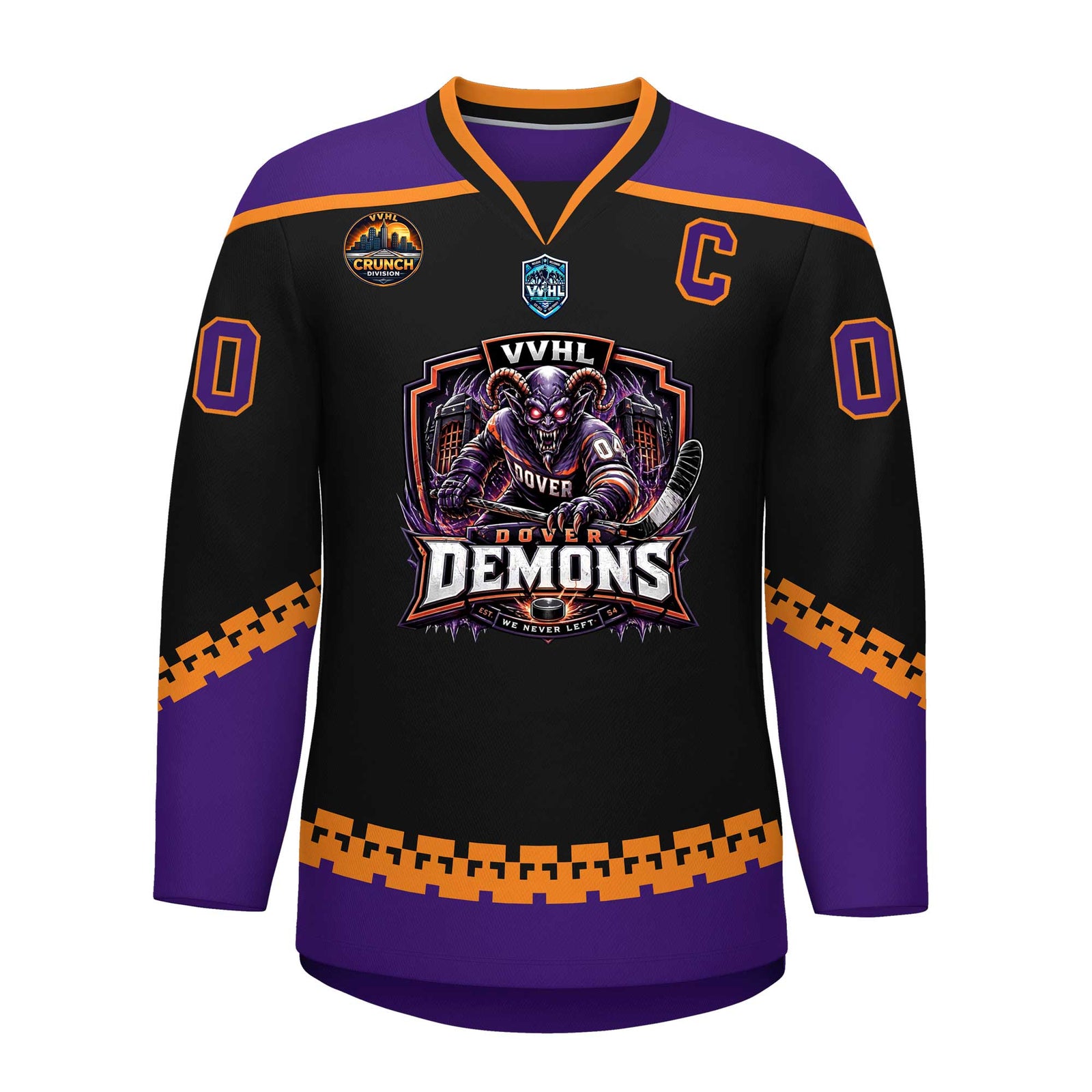 VVHL S11 Dover demons Hockey Jersey