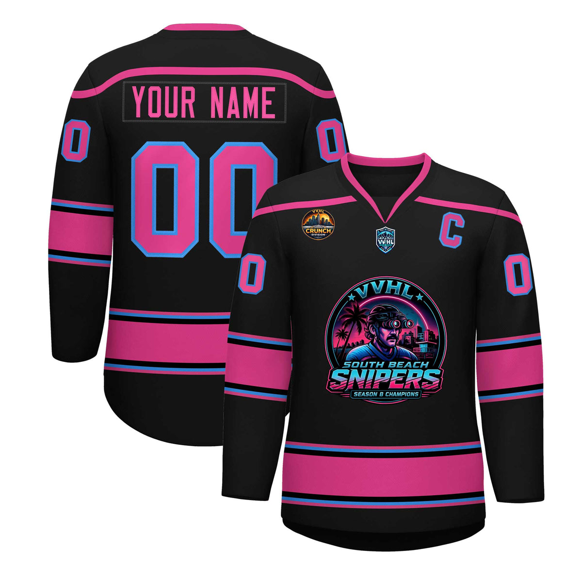VVHL S11 Southbeah Snipers Hockey Jersey