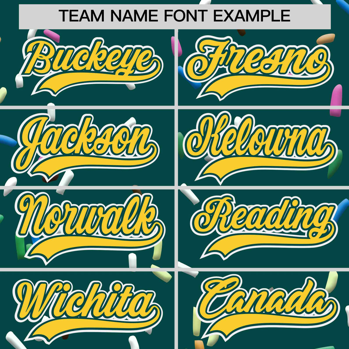 Custom Midnight Green Gold Ice Cream Pattern Personalized V-Neck Hockey Jersey