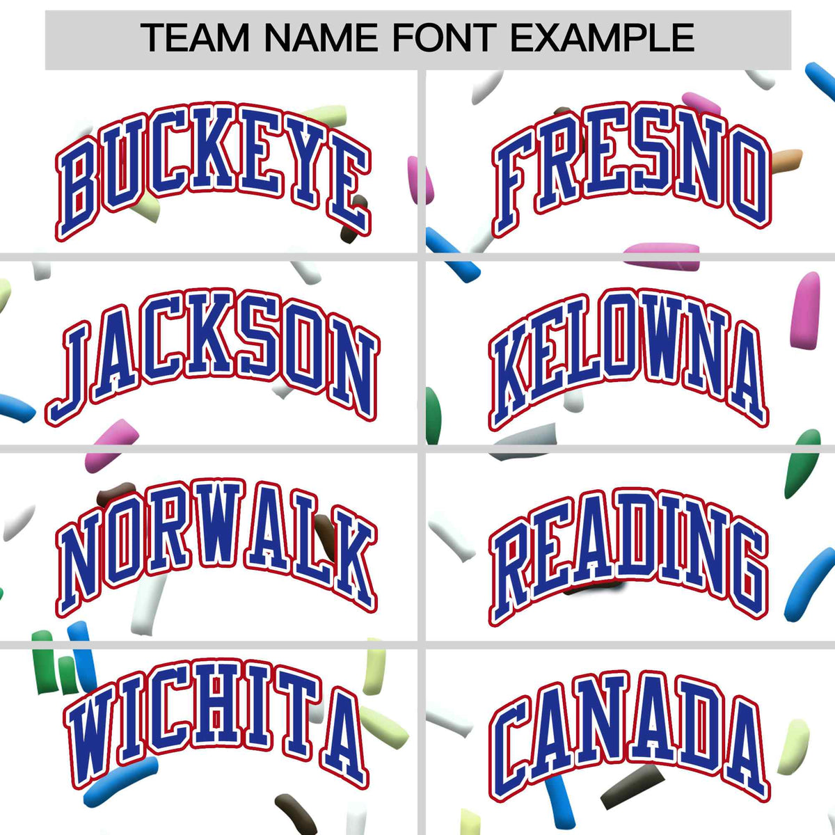 Custom White Royal Blue Ice Cream Pattern Personalized V-Neck Hockey Jersey