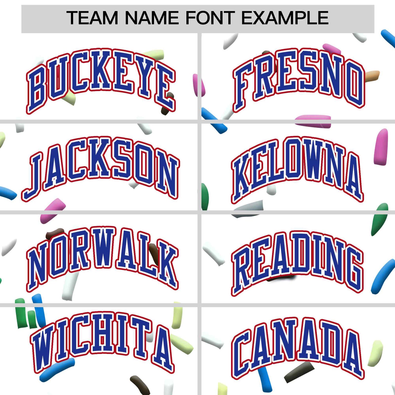 Custom White Royal Blue Ice Cream Pattern Personalized V-Neck Hockey Jersey