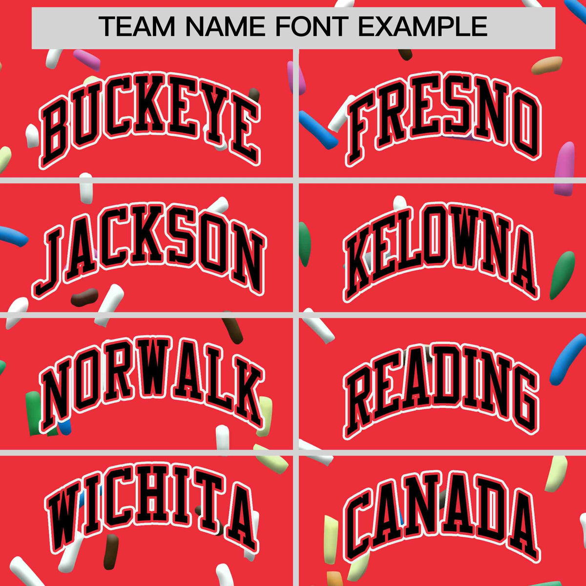 Custom Light Red Black Ice Cream Pattern Personalized V-Neck Hockey Jersey