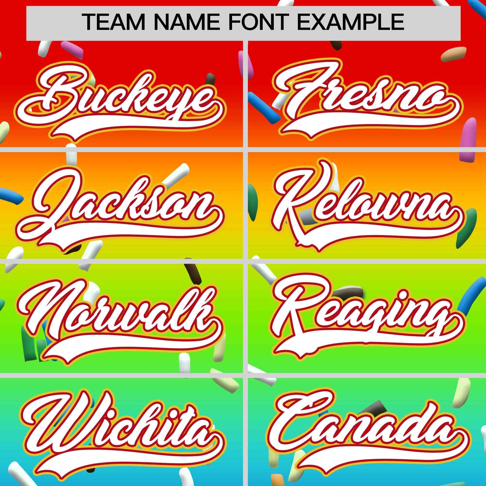 Custom Rainbow White Ice Cream Pattern Personalized V-Neck Hockey Jersey