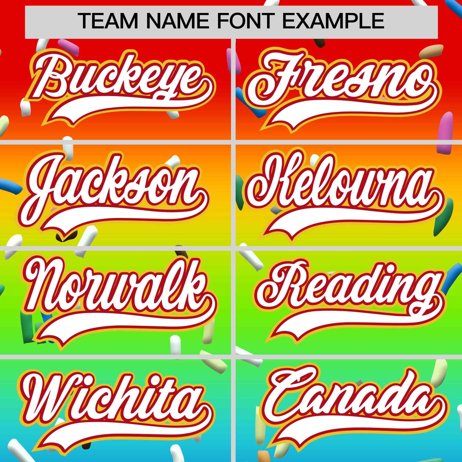 Custom Rainbow White Ice Cream Pattern Personalized V-Neck Hockey Jersey