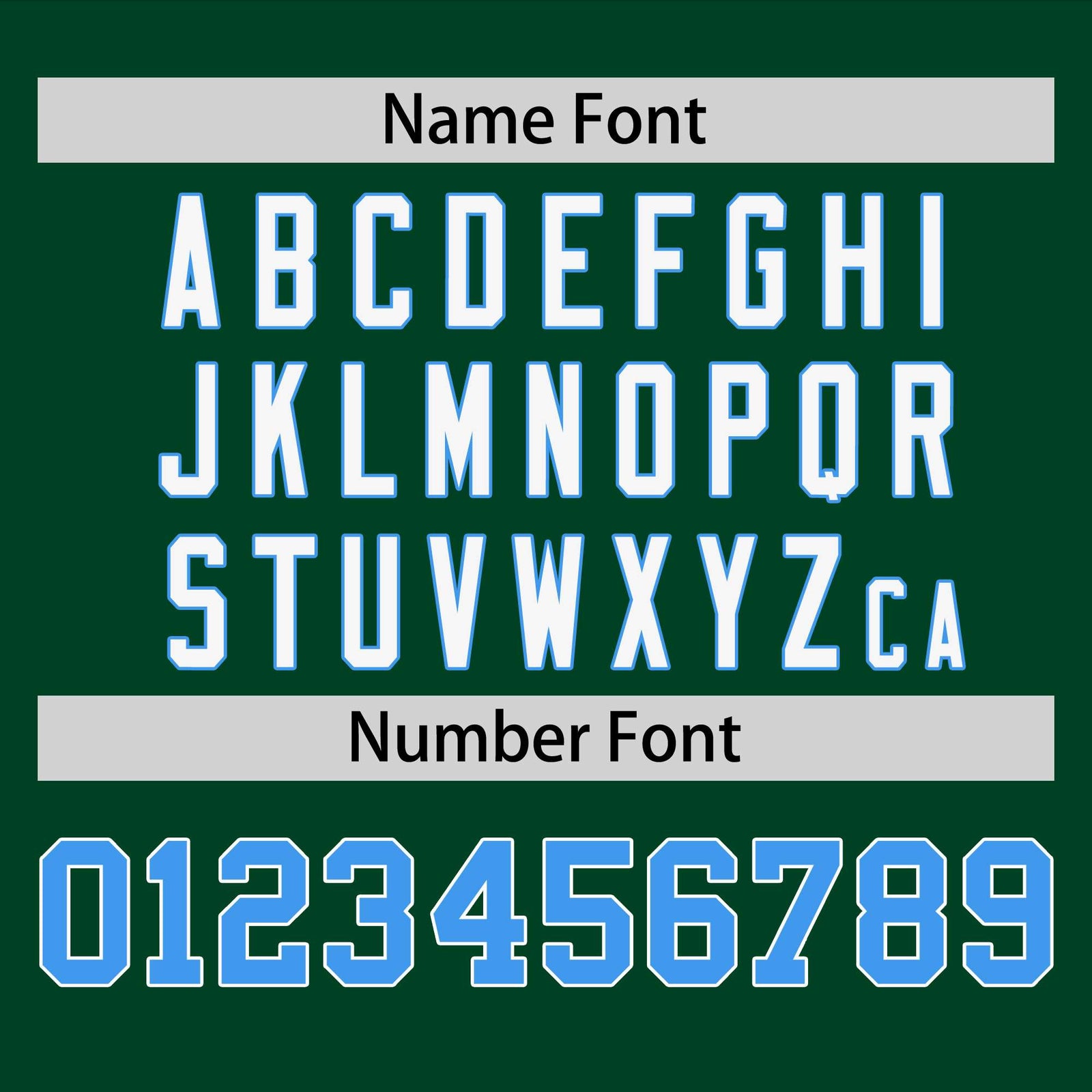 Custom Green Powder Blue-Powder Blue Personalized Raglan Sleeves V-Neck Hockey Jersey