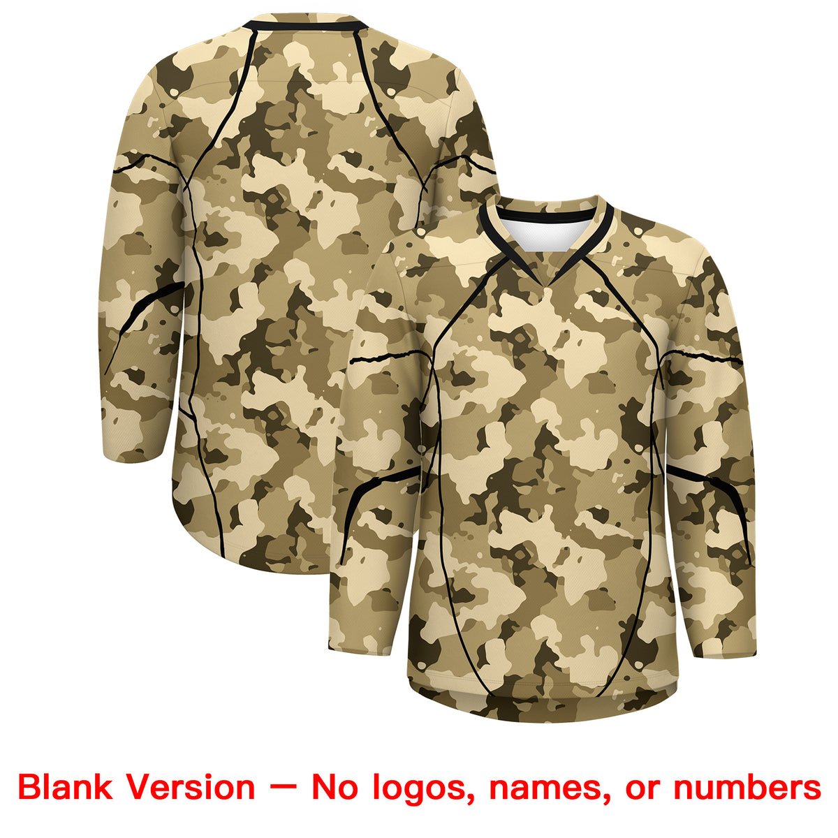 VVHL S9 Generals Camo Hockey Jersey
