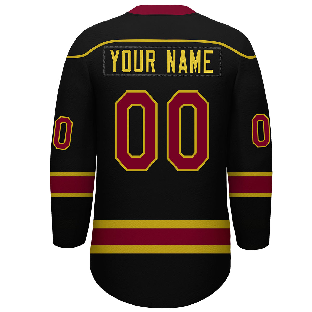 VVHL S9 Prairie Pirates White Black Hockey Jersey