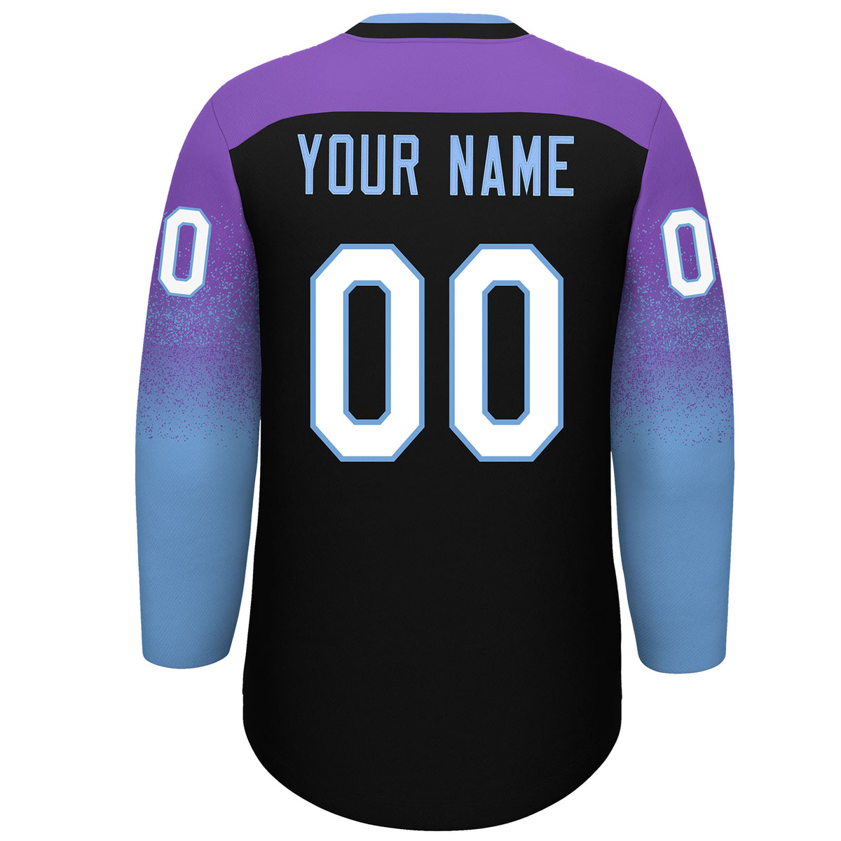 VVHL S9 Dreadhounds  White Black Hockey Jersey