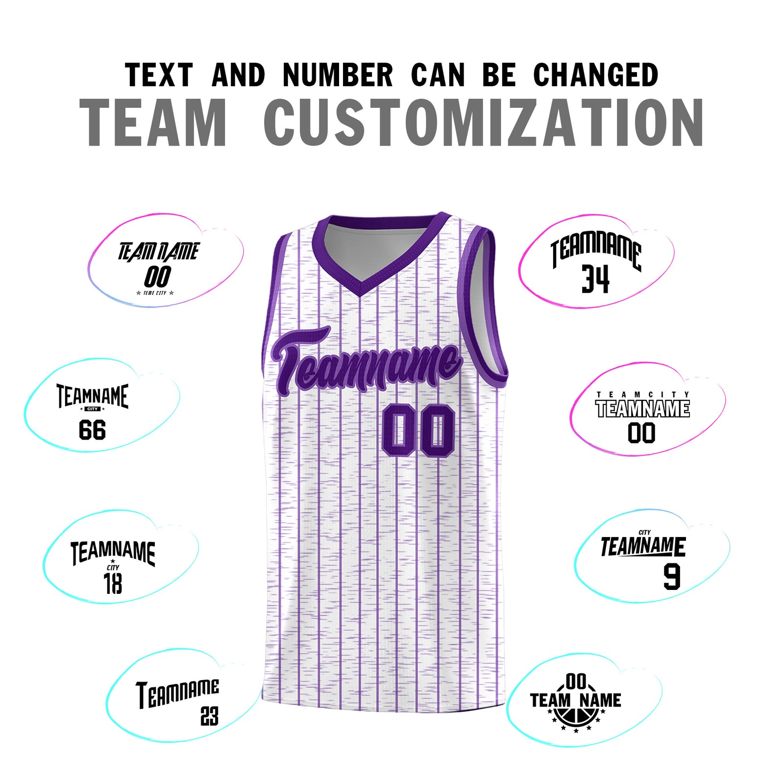 Custom White Custom Gray Pinstripe Retro Sets Uniform Basketball Jersey