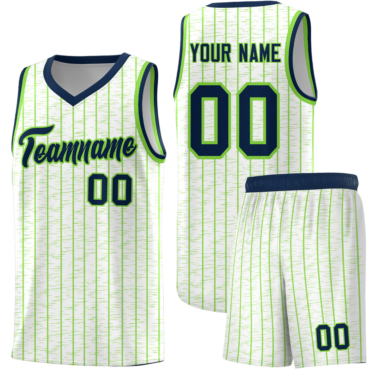 Custom White Custom Gray Pinstripe Retro Sets Uniform Basketball Jersey