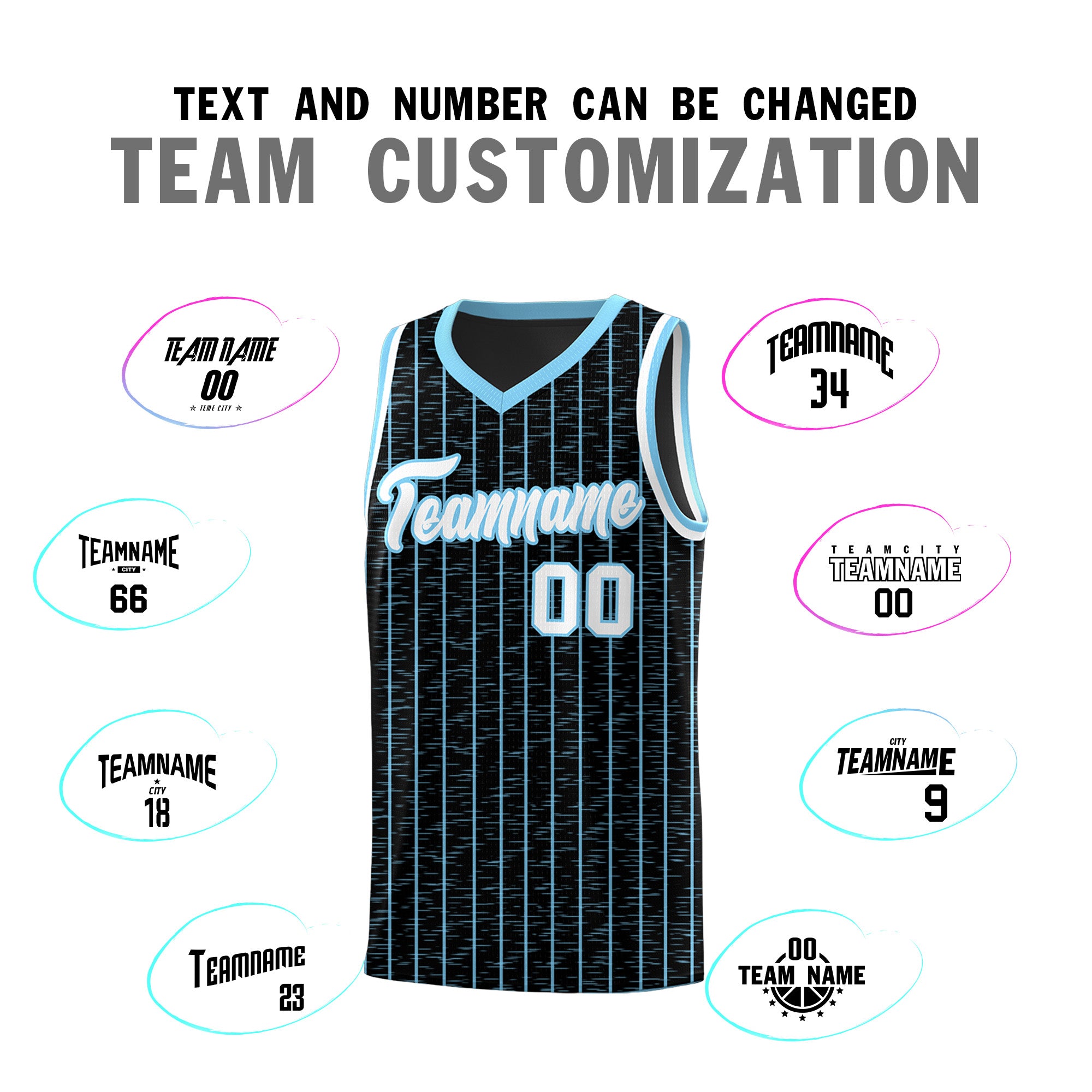 Custom Black Custom Gray Pinstripe Retro Sets Uniform Basketball Jersey