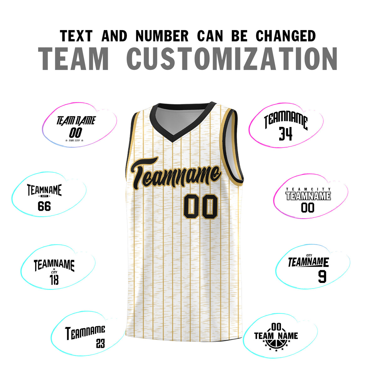 Custom White Custom Gray Pinstripe Retro Sets Uniform Basketball Jersey