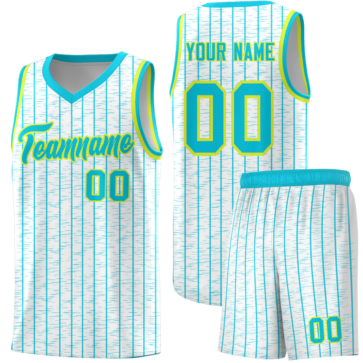 Custom White Custom Gray Pinstripe Retro Sets Uniform Basketball Jersey
