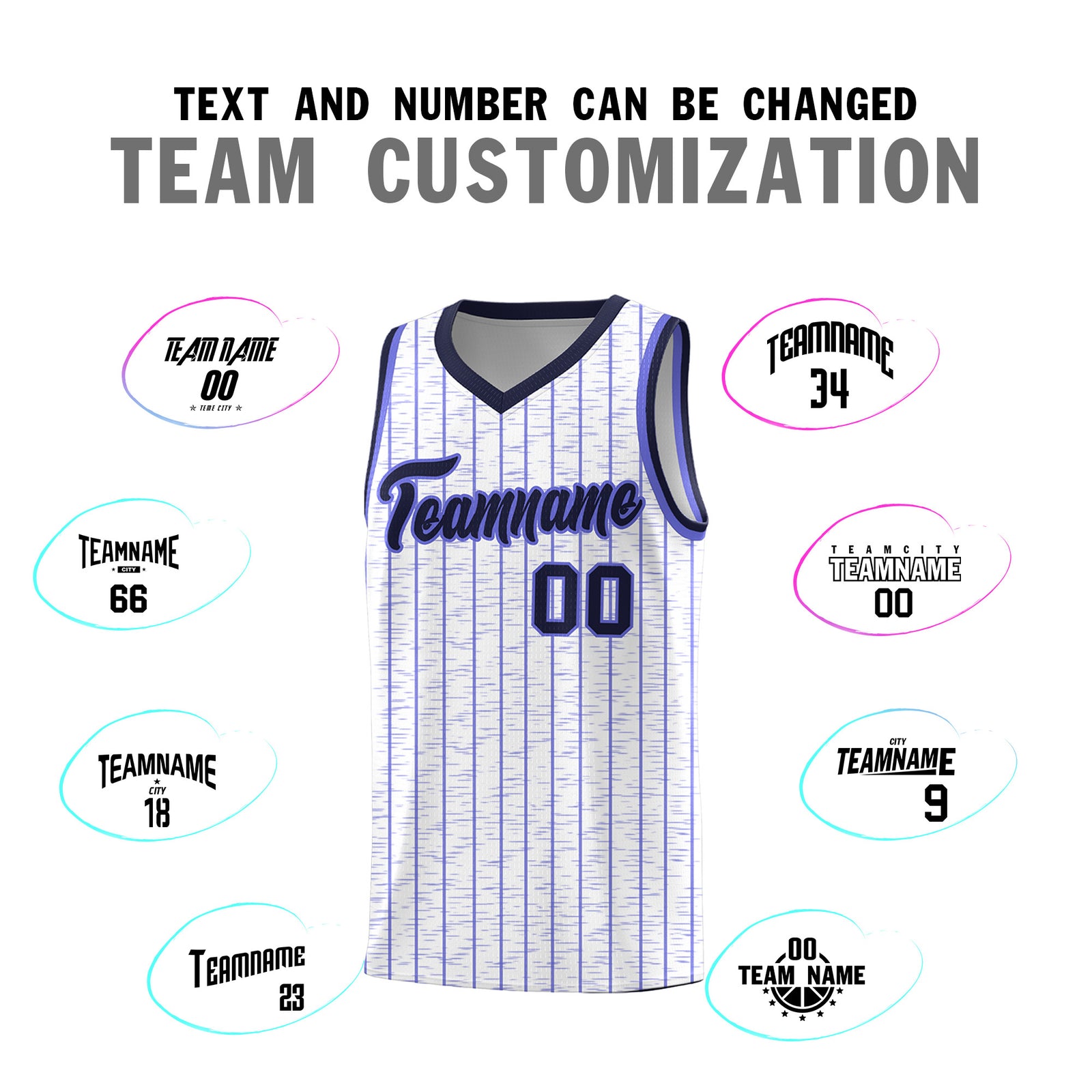 Custom White Custom Gray Pinstripe Retro Sets Uniform Basketball Jersey