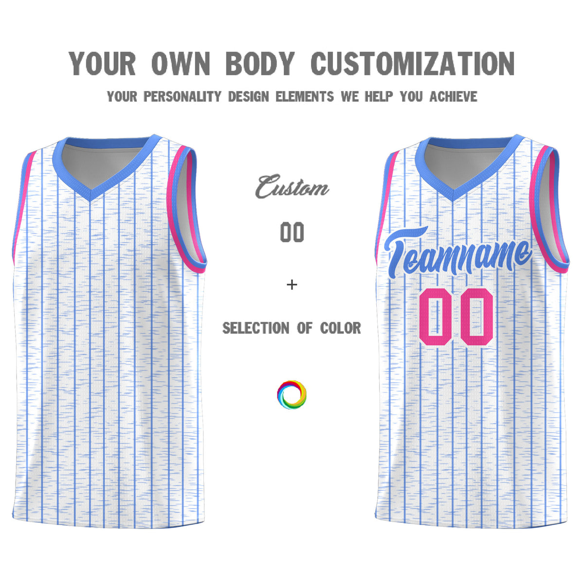 Custom White Custom Gray Pinstripe Retro Sets Uniform Basketball Jersey
