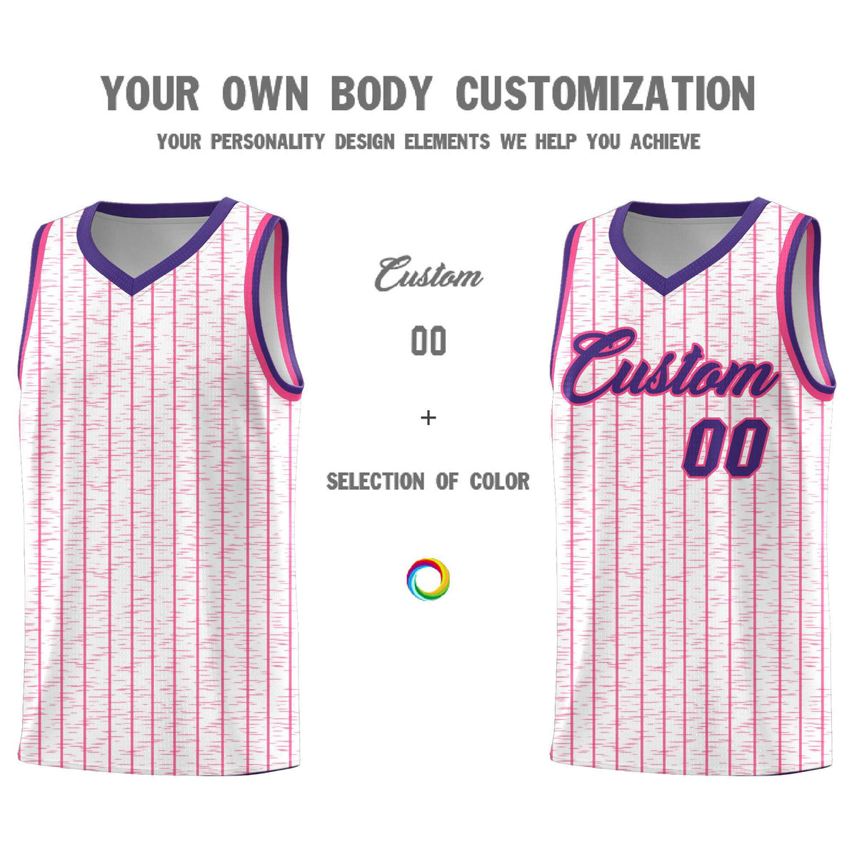 Custom White Custom Gray Pinstripe Retro Sets Uniform Basketball Jersey