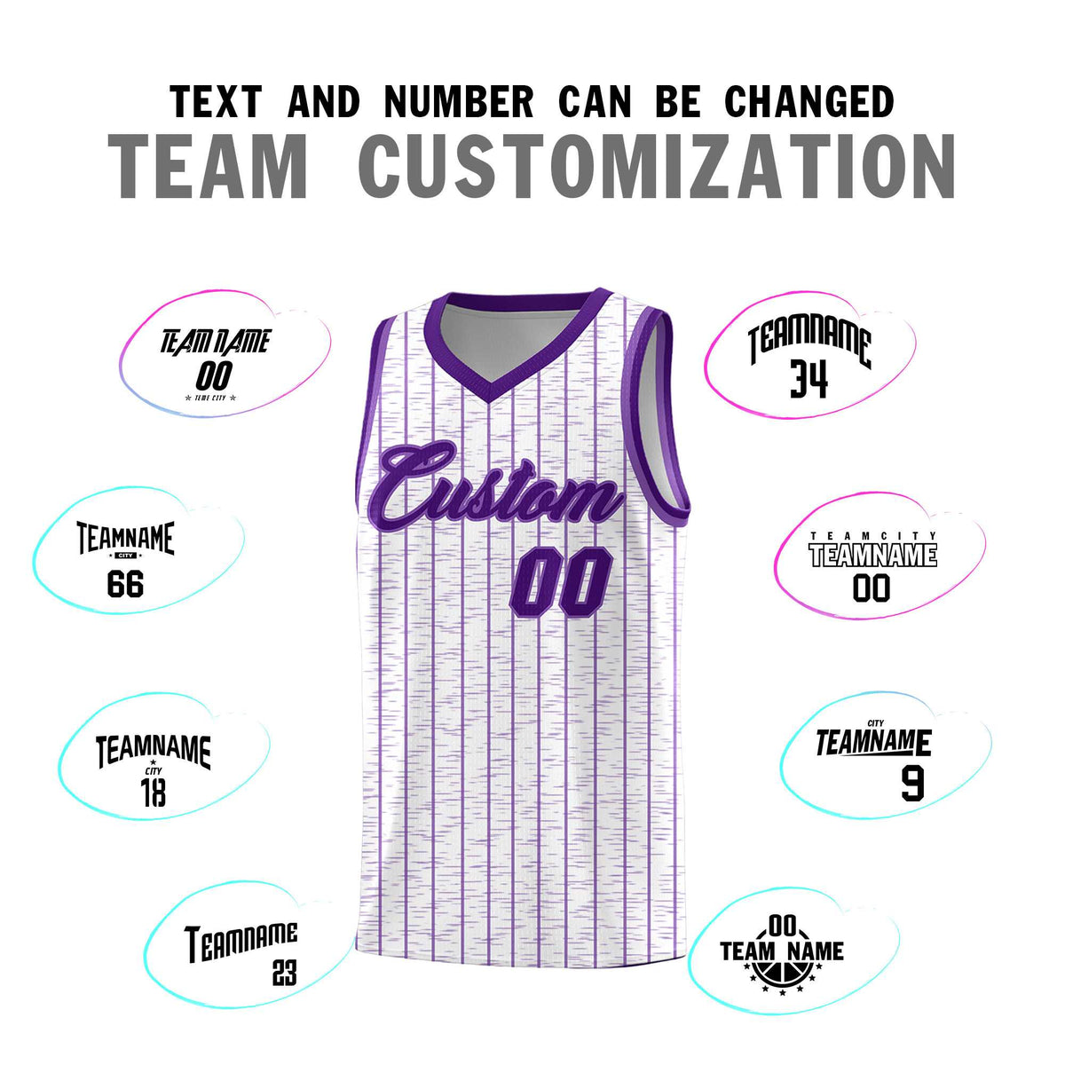 Custom White Custom Gray Pinstripe Retro Sets Uniform Basketball Jersey