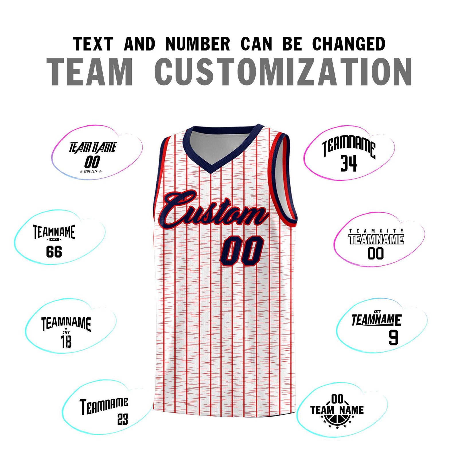 Custom White Custom Gray Pinstripe Retro Sets Uniform Basketball Jersey