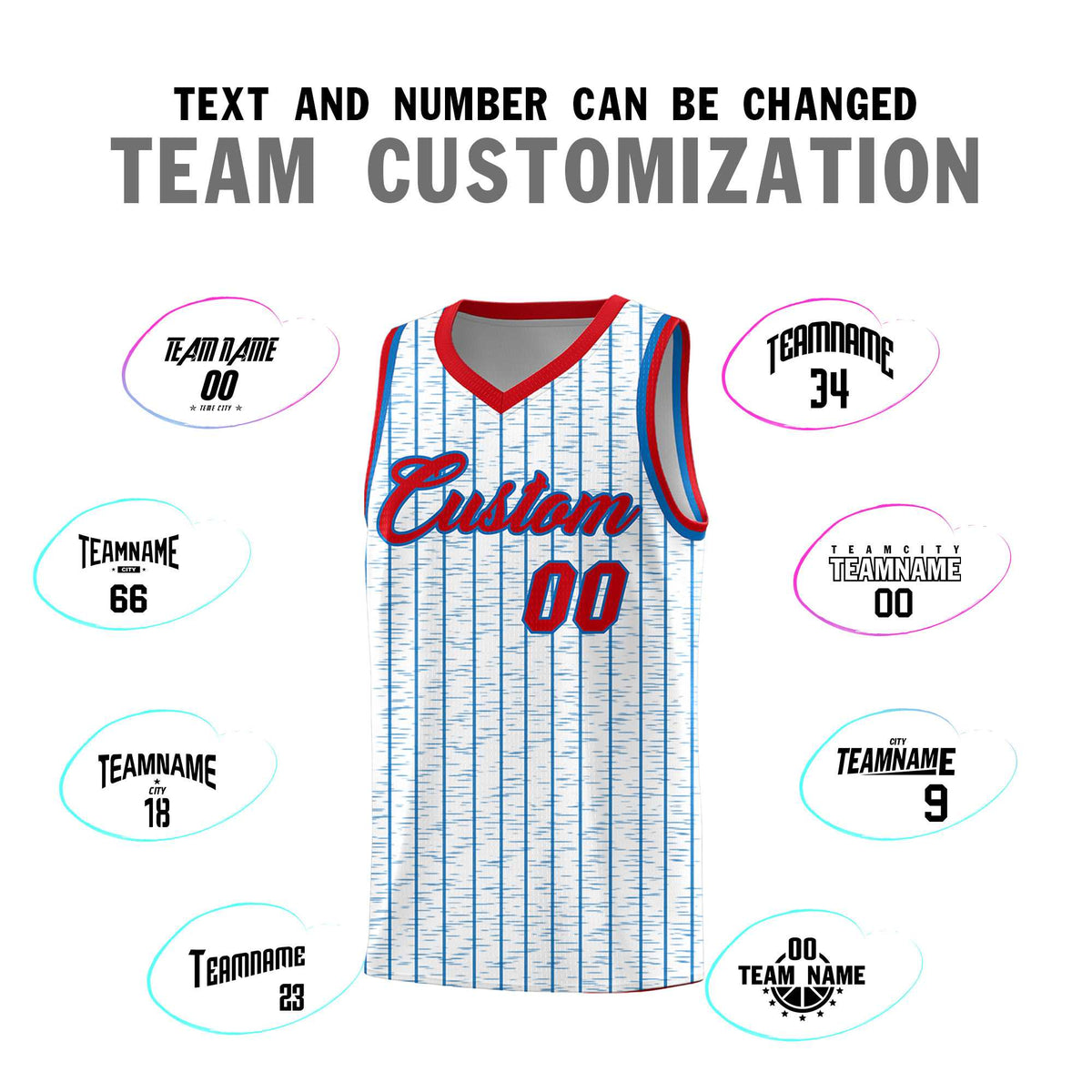 Custom White Custom Gray Pinstripe Retro Sets Uniform Basketball Jersey