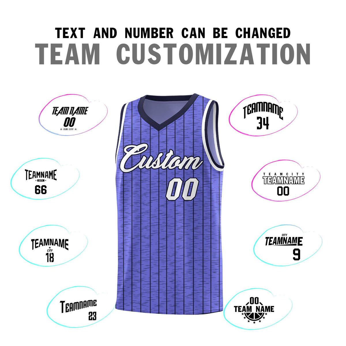 Custom Munsell Blue Custom Gray Pinstripe Retro Sets Uniform Basketball Jersey