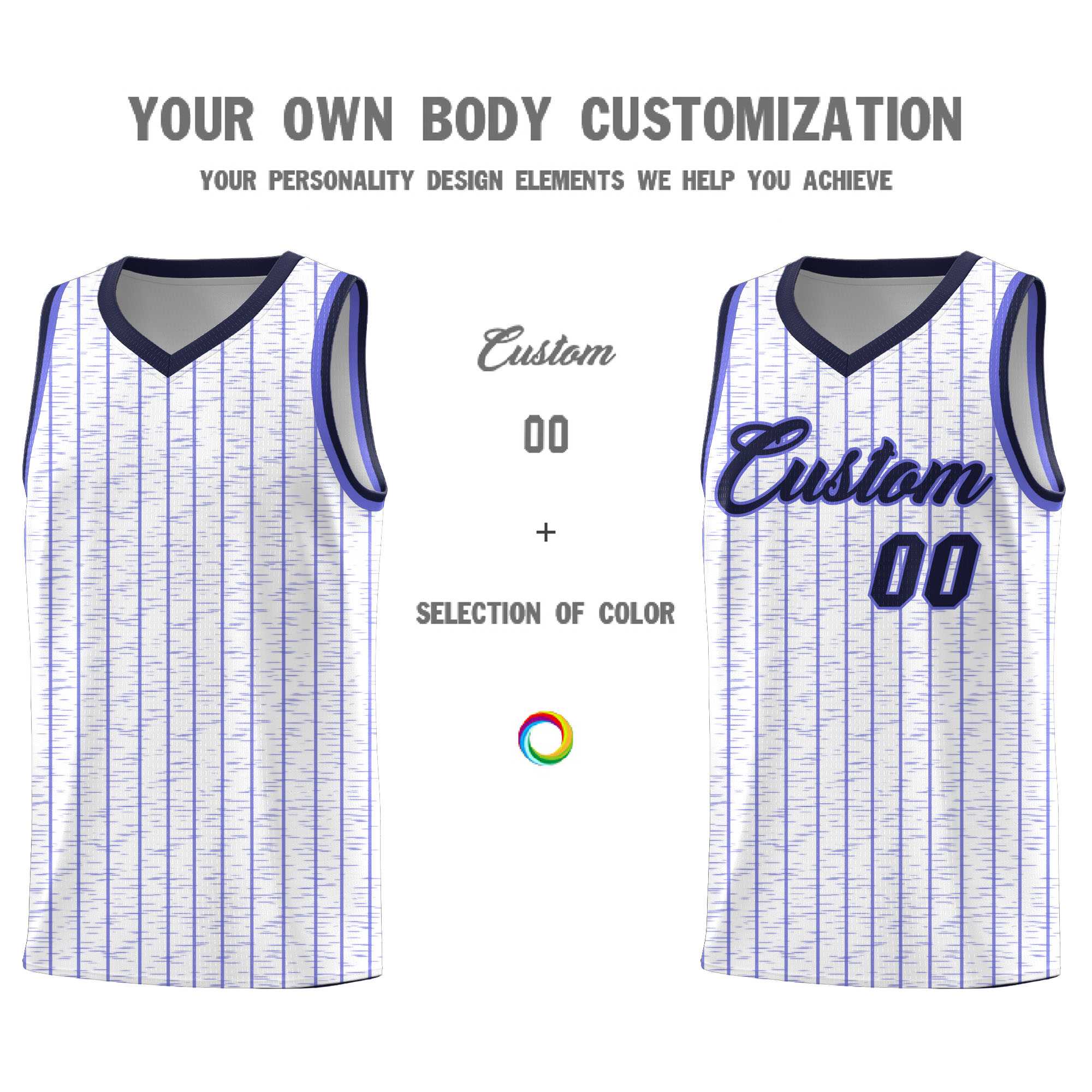 Custom White Custom Gray Pinstripe Retro Sets Uniform Basketball Jersey