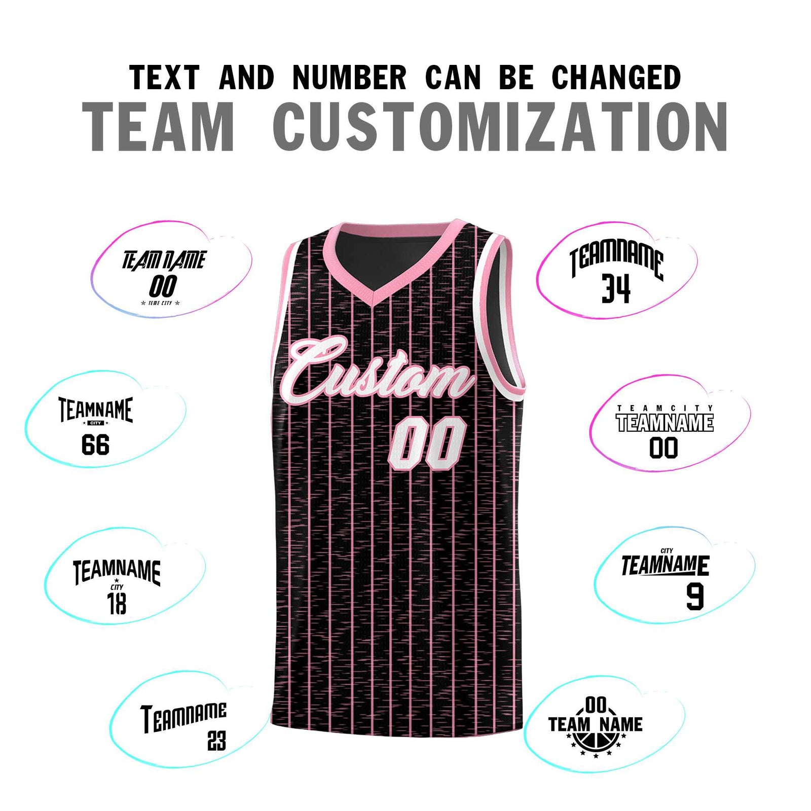 Custom Black Custom Gray Pinstripe Retro Sets Uniform Basketball Jersey